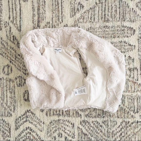 splendid faux fur fashionista vest - Picture 3 of 6